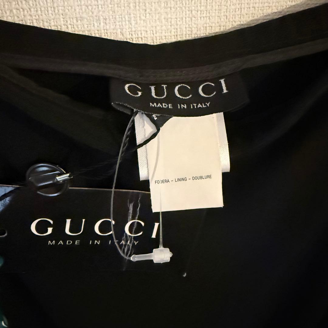★新品未使用タグ付き★GUCCI :ブラック タイトスカート(サイズ42)