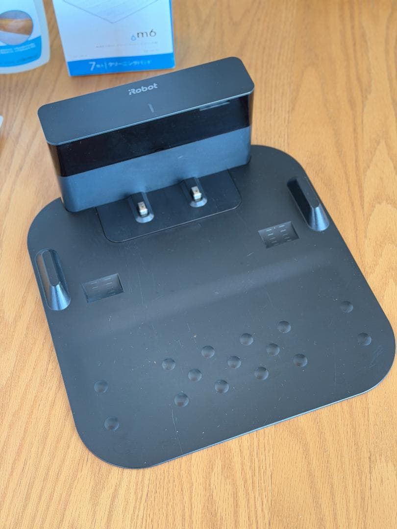 【消耗品多数付属】iRobot ブラーバジェット m6 ブラック 床拭きロボット