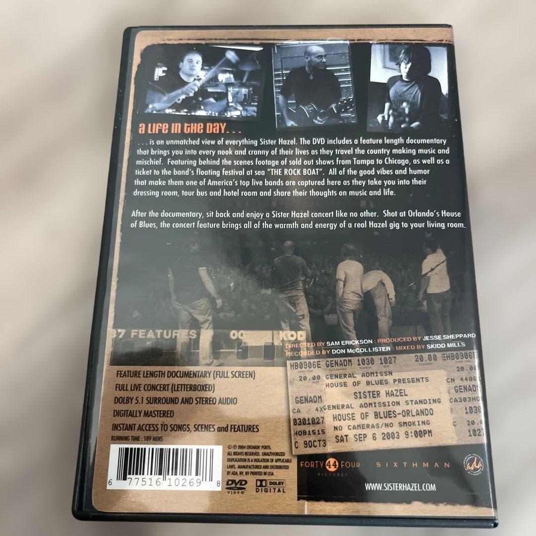Sister Hazel: A Life in the Day DVD 輸入版