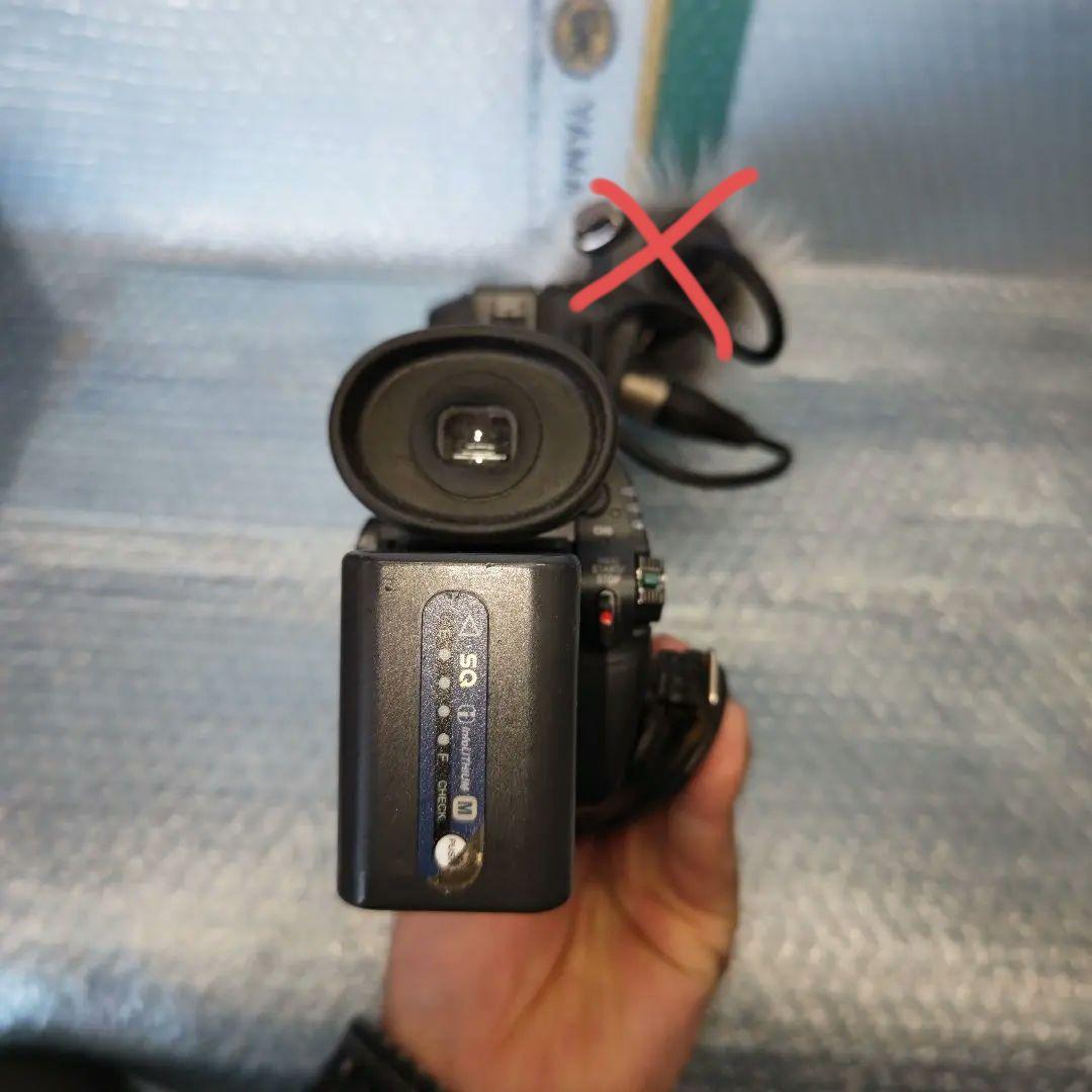 が*ん様 マイク無し！SONY HVR-A1J HDV業務用カメラ バッテリー充