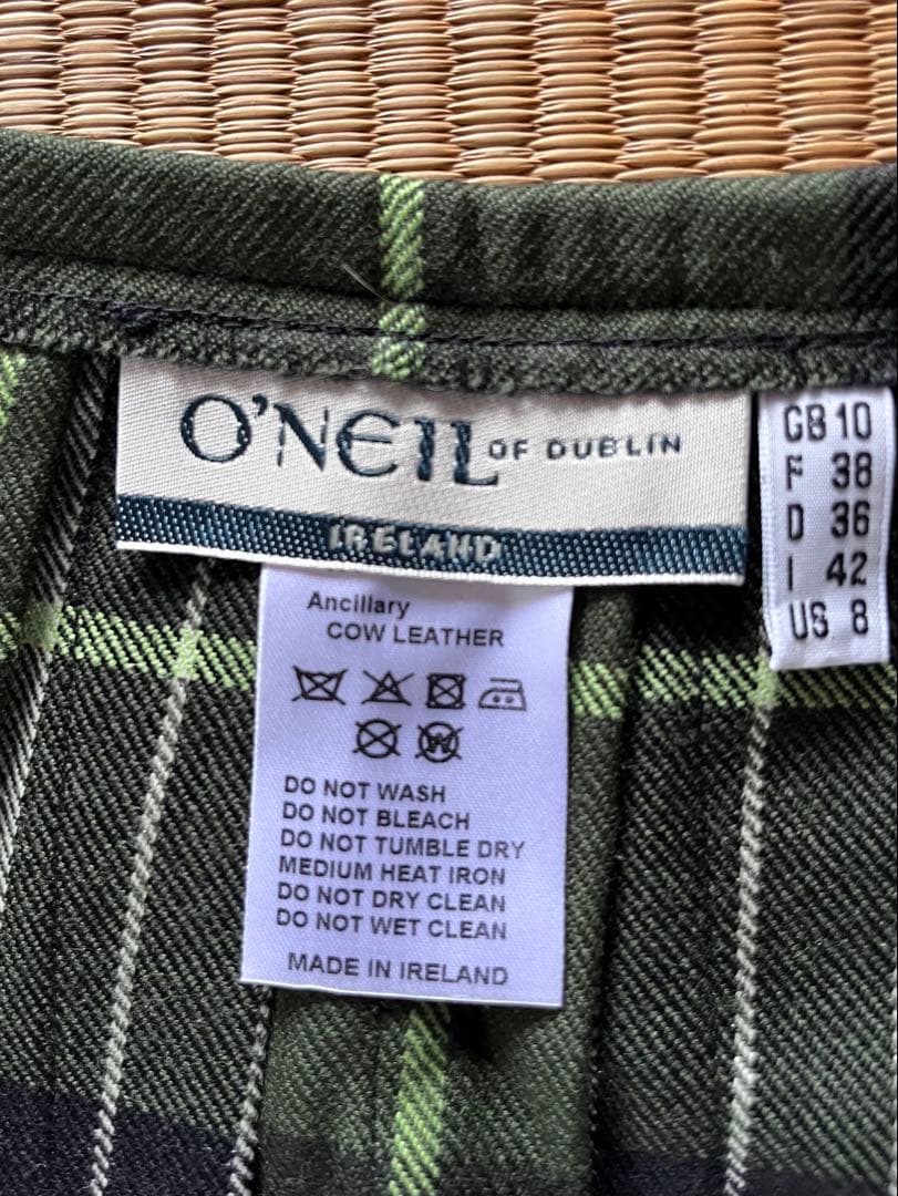 O’NEIL of DUBLIN プリーツ巻きスカート