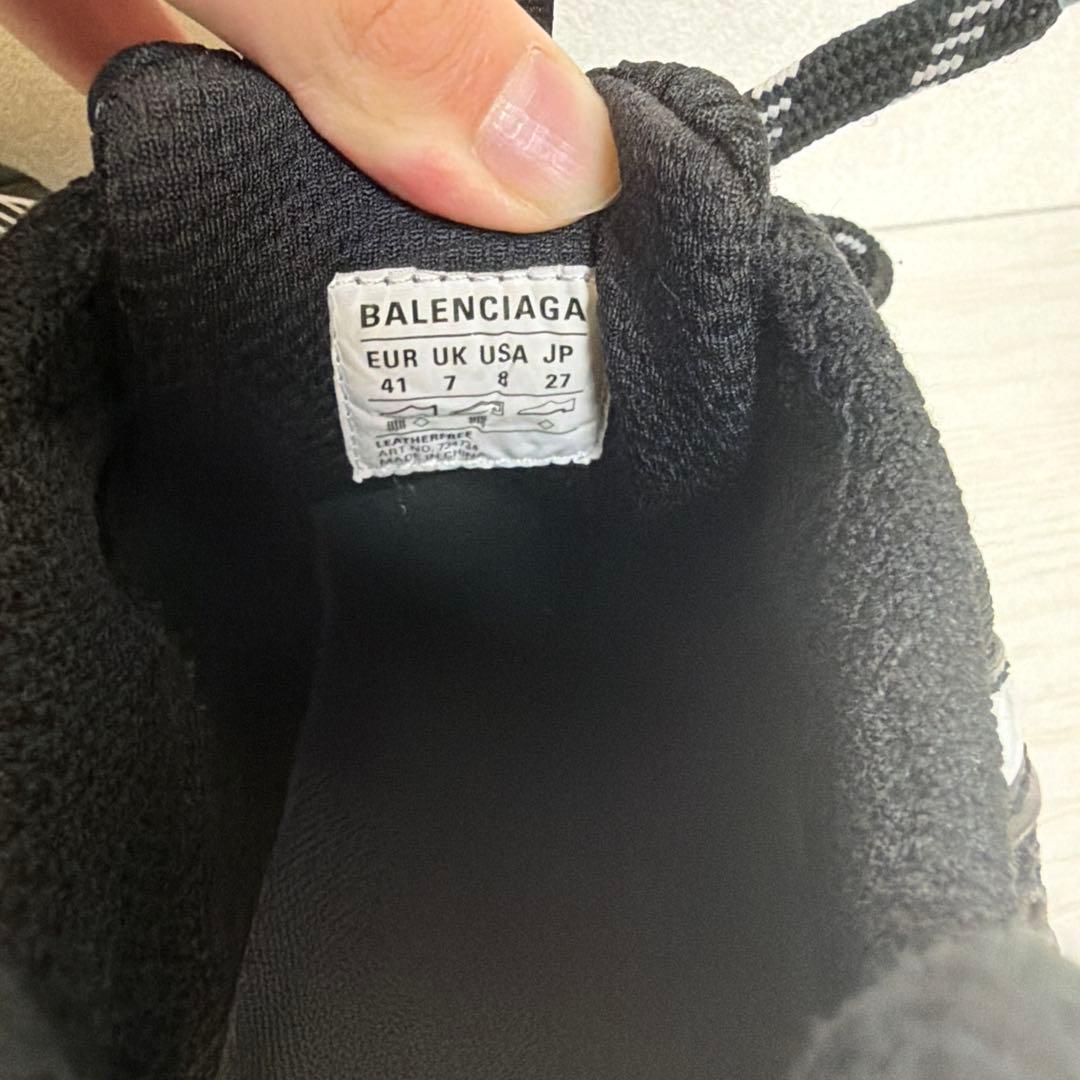 【スニダン鑑定済】BALENCIAGA 3XL 黒　brack 41