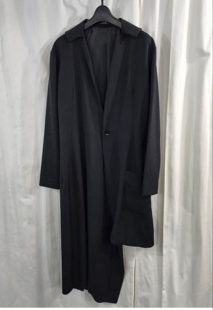 Yohji Yamamoto ウールギャバジンアシンメトリージャケット