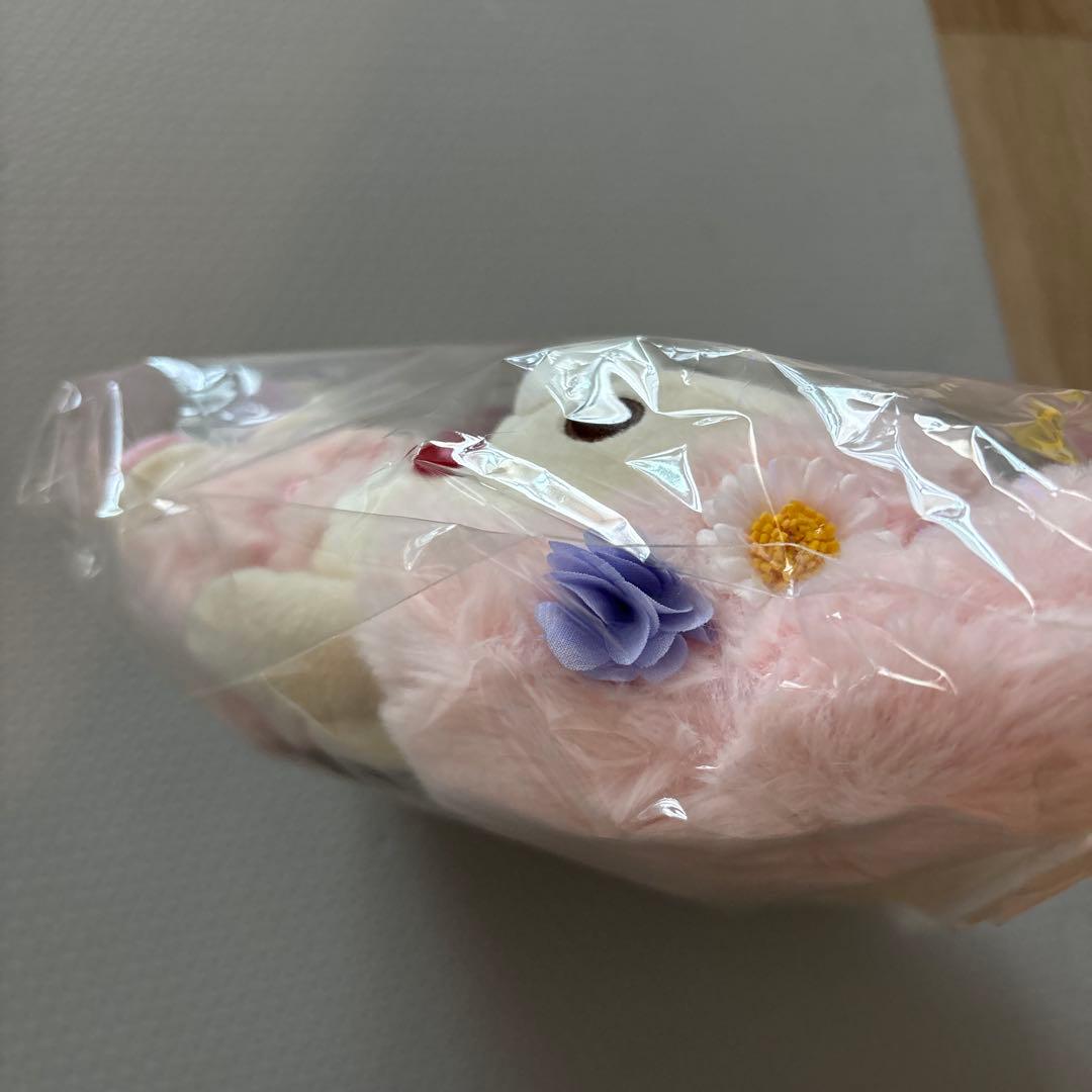 ２点　お花畑の小さな子うさぎ　リラックマ　ぬいぐるみ