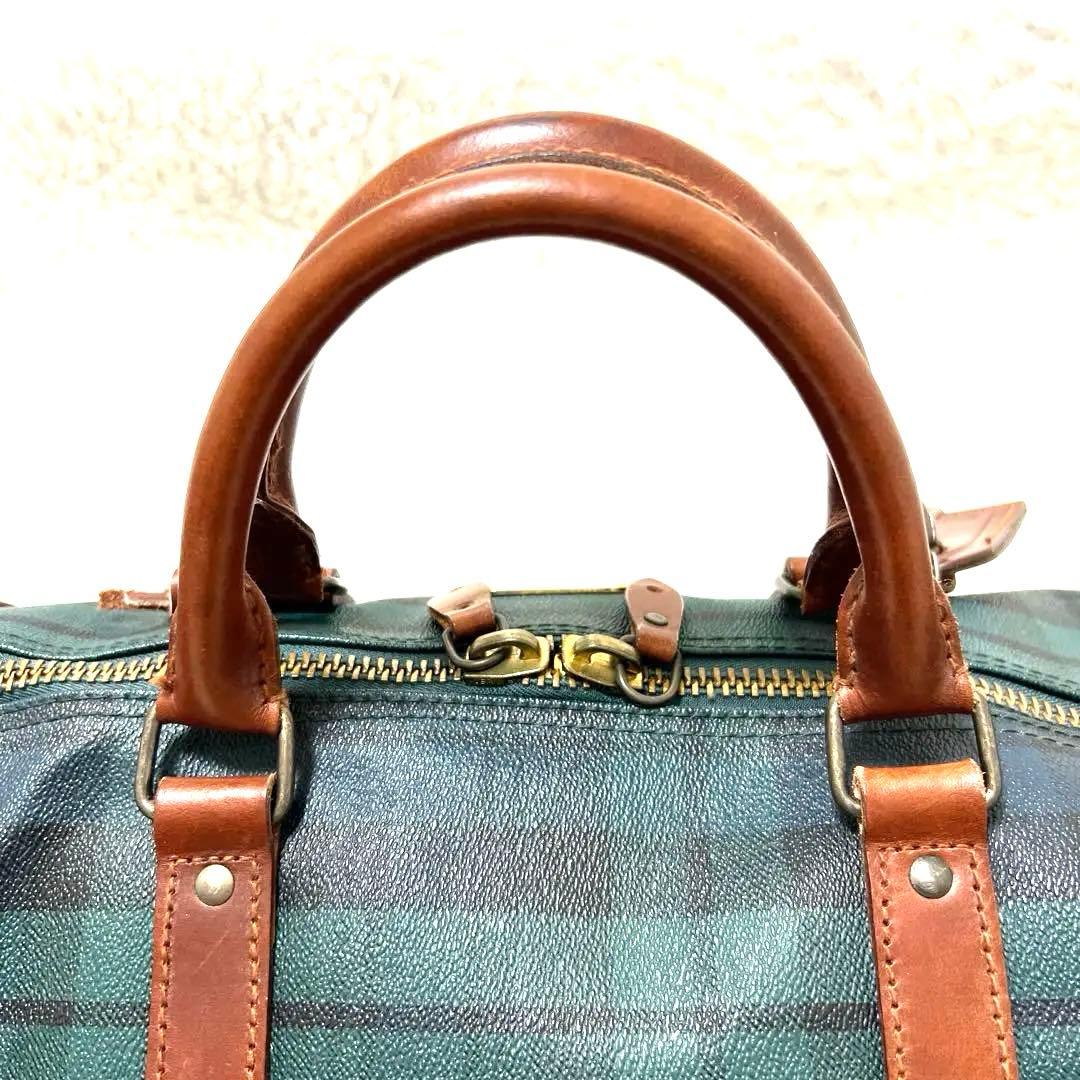 美品✨RALPH LAUREN ボストンバッグ 特大 ブラックウォッチ 2way