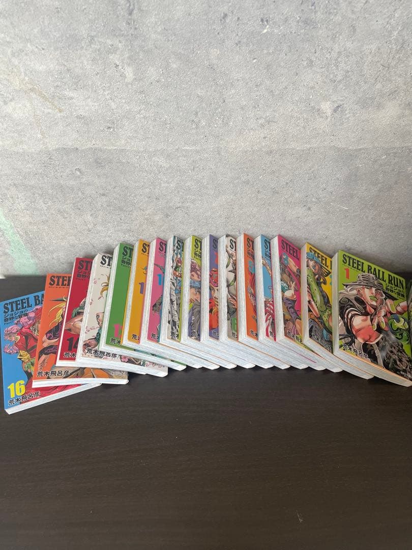 ジョジョの奇妙な冒険　STEEL BALL RUN 文庫本　全巻セット