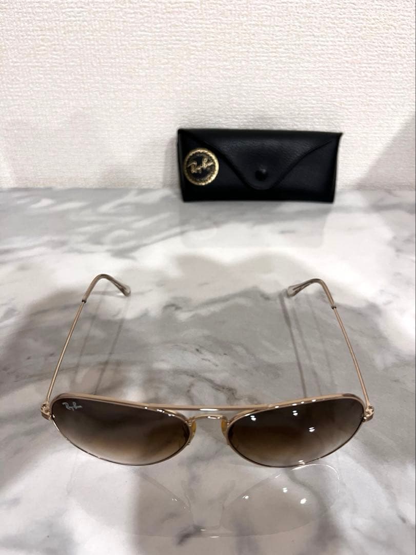 正規品✨RayBan RB3025 アビエーター 58 001/51 ゴールド