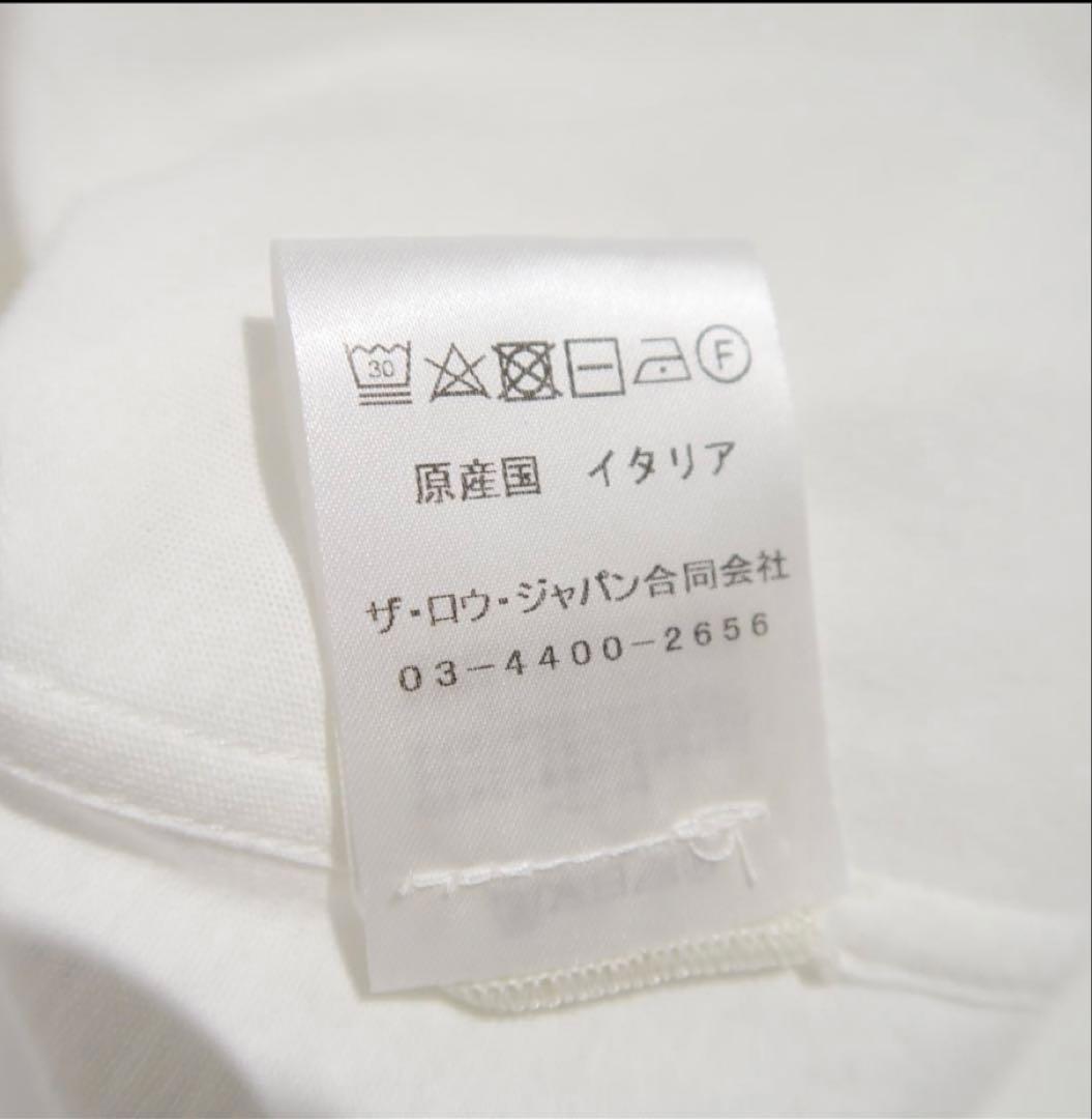 THE ROW ザロウ Steven Top 白T XS 新品タグ付