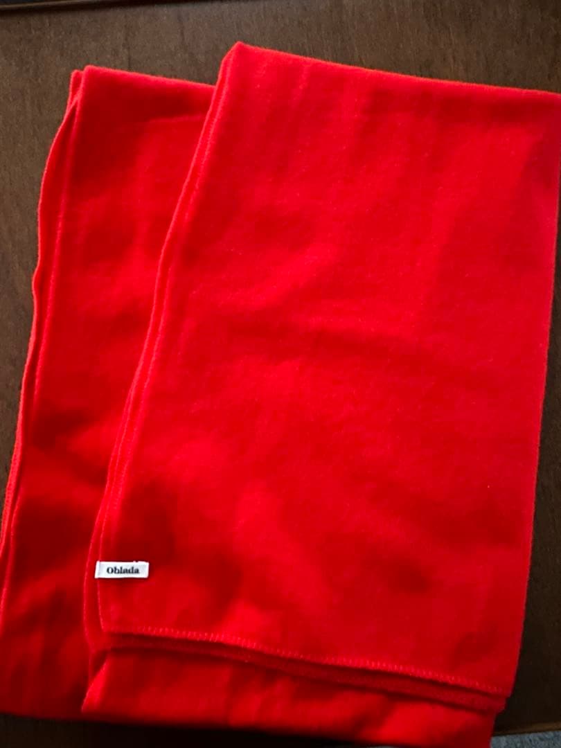 2025AW CINCH Oblada ストール RED 未使用