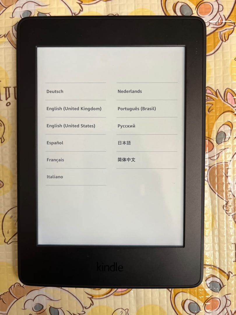 Kindle Paperwhite 第7世代 4GB 箱 ケーブル付き