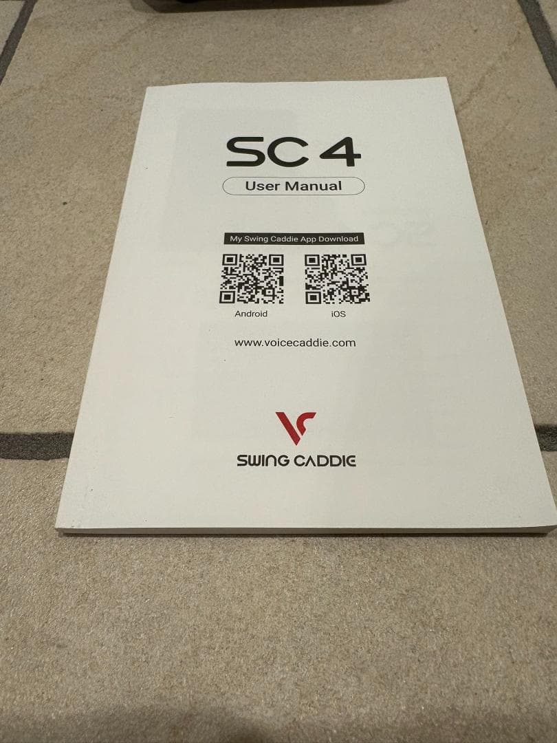 【訳アリ・格安】Swing Caddie SC4 ゴルフ練習機 専用ケース付き