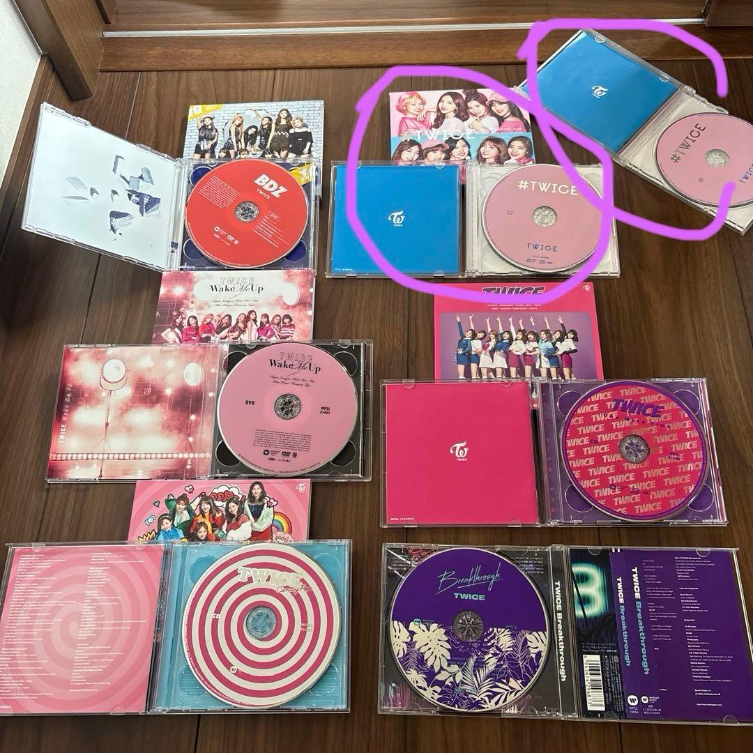 twice CD DVD まとめ売り　ポスター付