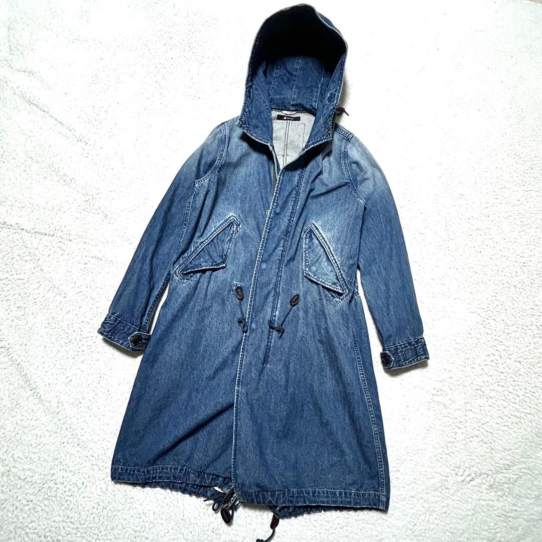 【美品✨佐藤健着用】Johnbull ジョンブル デニム モッズコート M