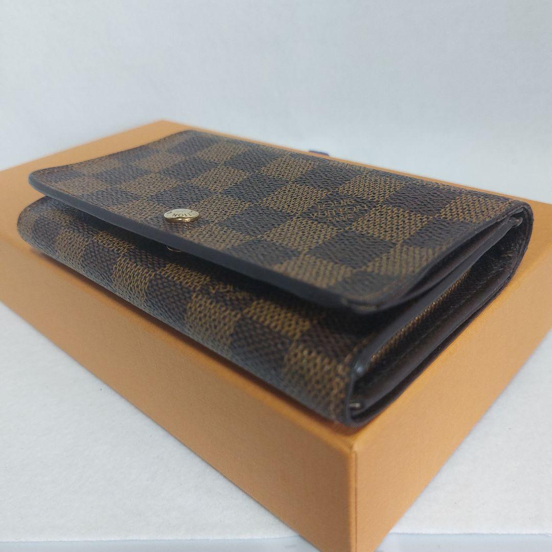 Louis Vuitton　ルイヴィトン ダミエ L字ファスナー二つ折財布