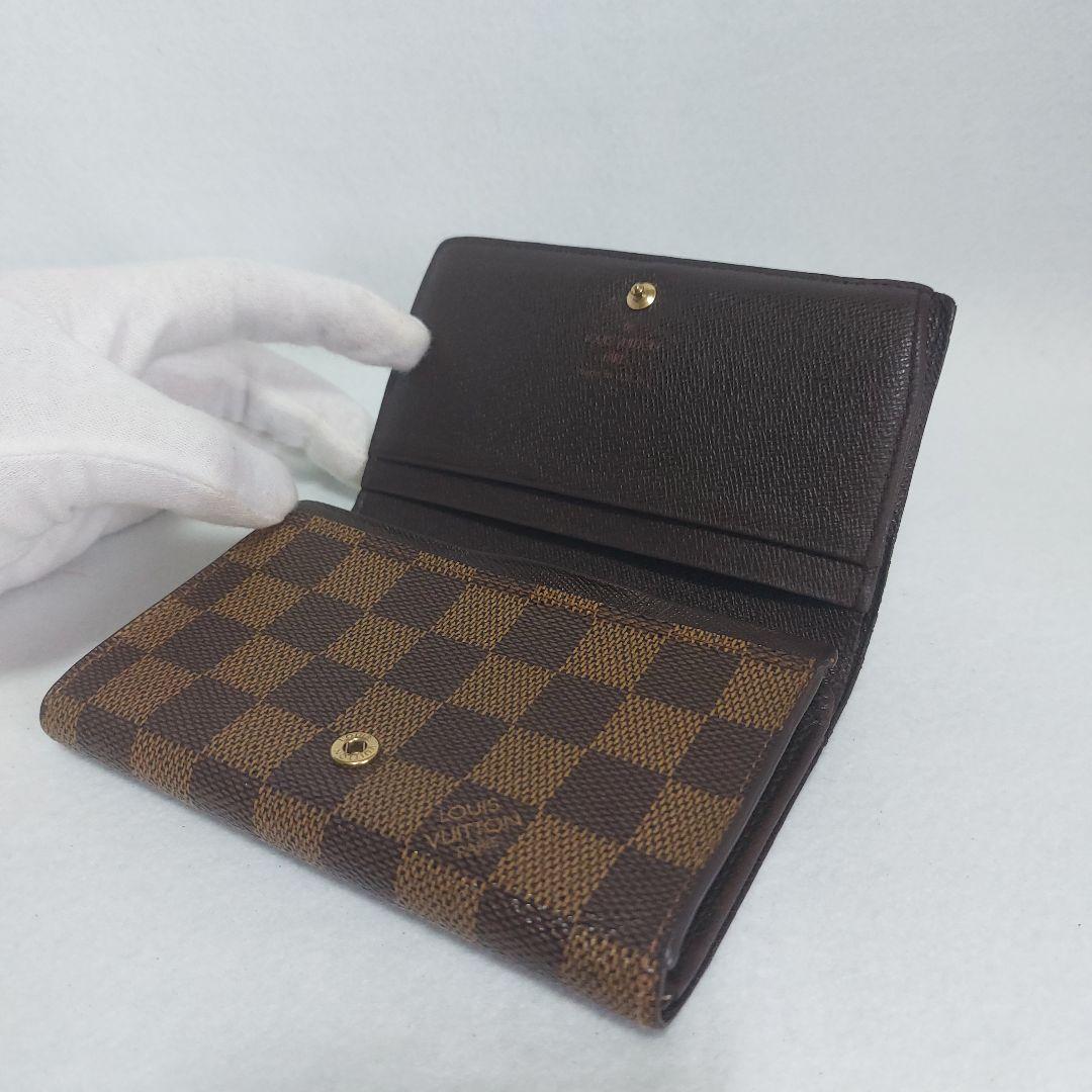 Louis Vuitton　ルイヴィトン ダミエ L字ファスナー二つ折財布