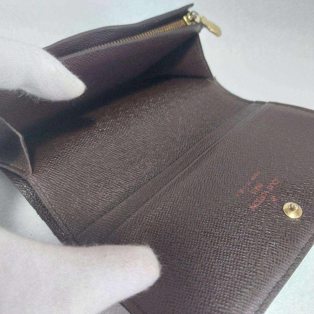 Louis Vuitton　ルイヴィトン ダミエ L字ファスナー二つ折財布