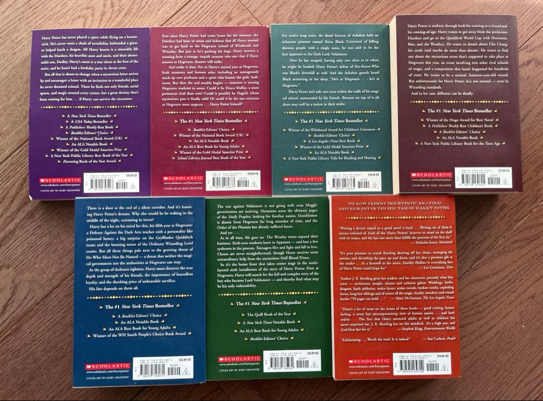 Harry Potter 洋書 完全版ボックスセット