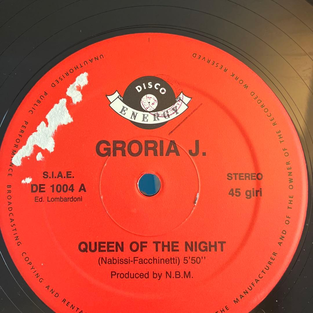 洋楽 groria j queen of the night