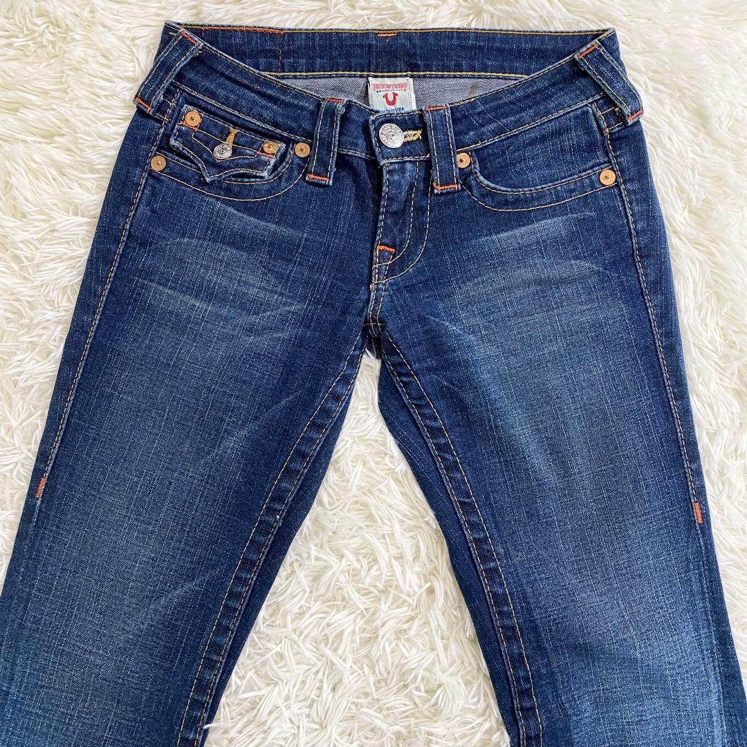け*ゃ様 TRUE RELIGION JOEY ブーツカットデニム24 USA