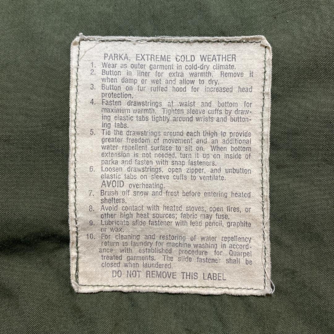 希少 DPSC製 70s ビンテージ 米軍 実物 M-65 モッズコート XS