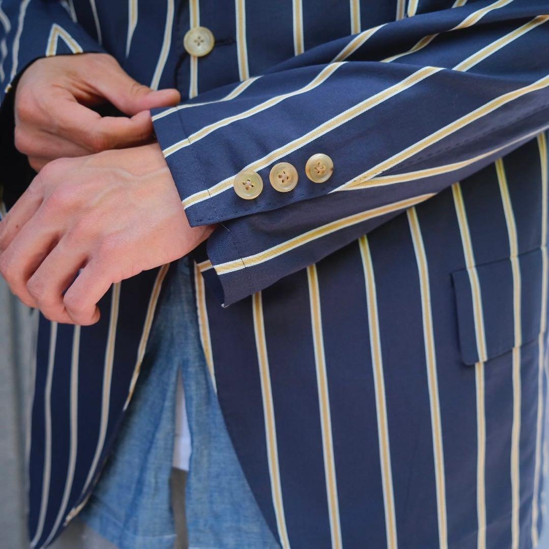 ジャケット・アウター KENNETH FIELD BOSTON JACKET STRIPE
