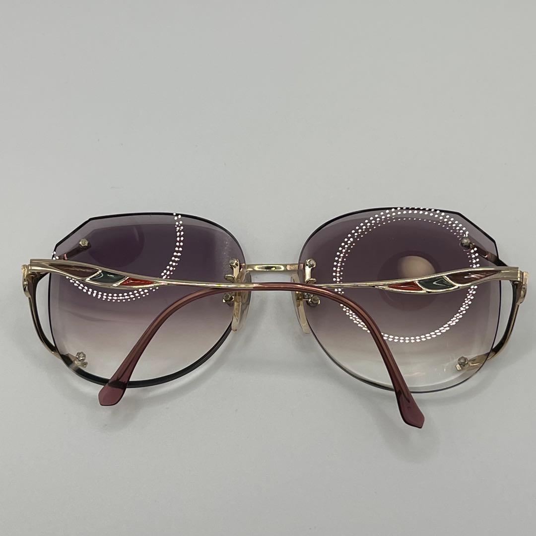 【極美品】イブサンローラン リムレスサングラス　YSL ヴィンテージ