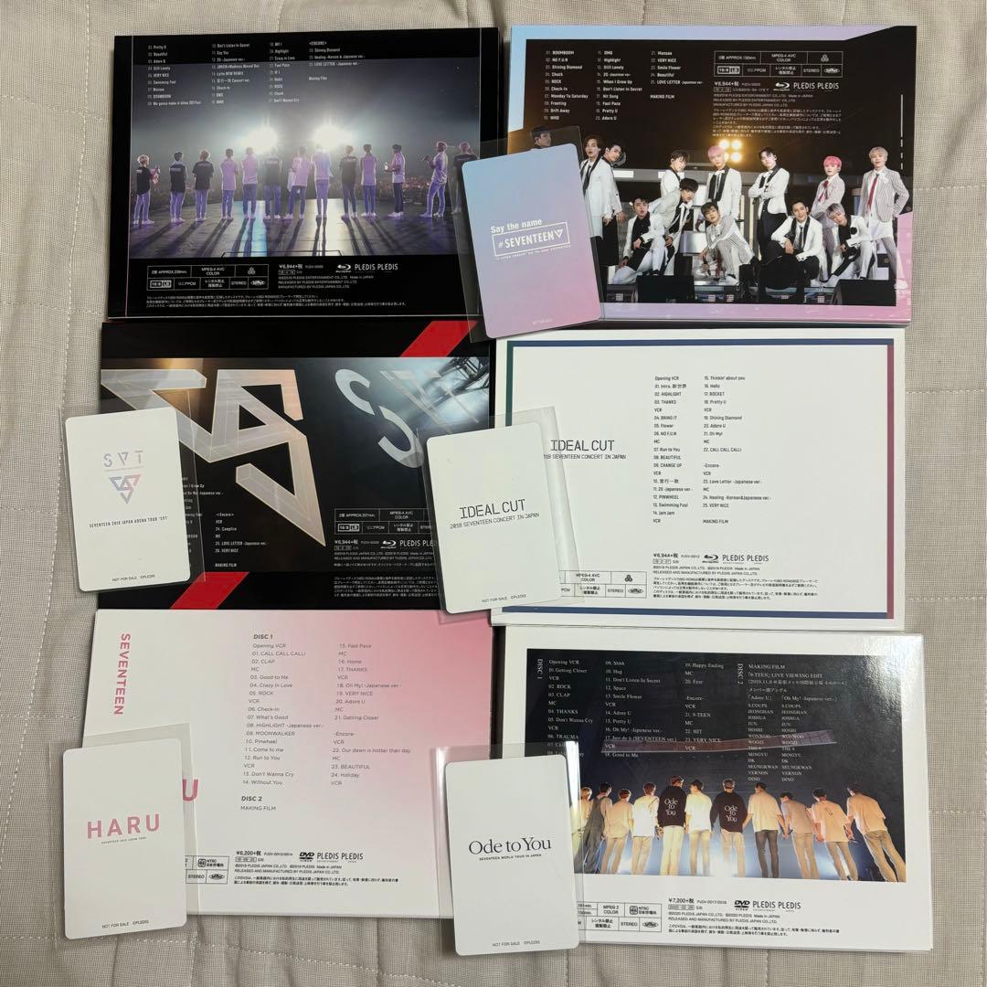 SEVENTEEN DVD 6セット