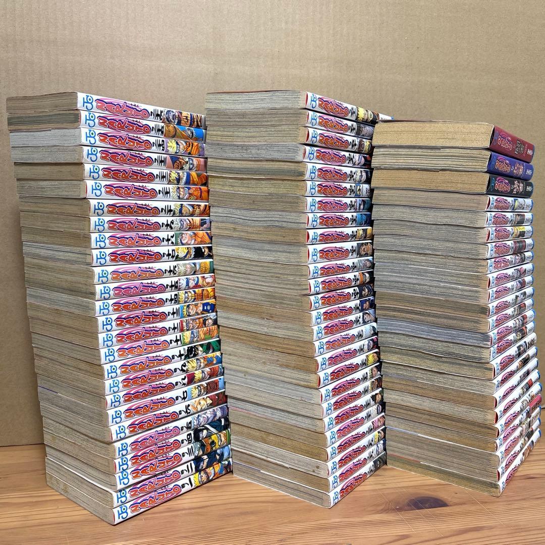 NARUTO ナルト全72巻＋関連本3冊＋BORUTO ボルト1〜11巻＋α