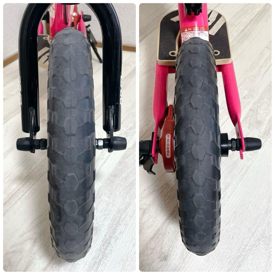 極美品 付属品完備 ides D-Bike KIX AL ネオンピンク