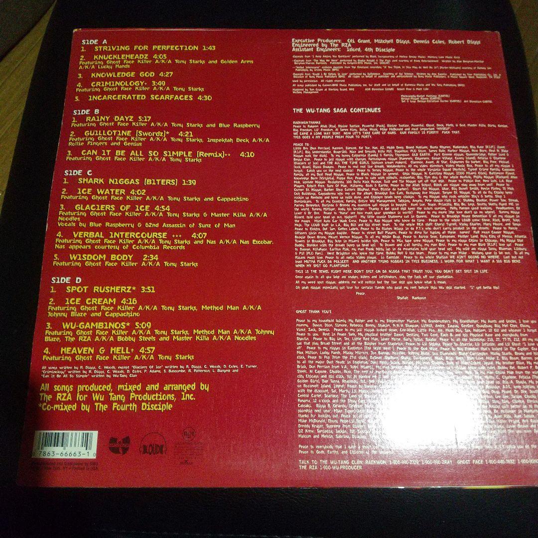 Chef Raekwon Only Built 4 Cuban Linx　2LP