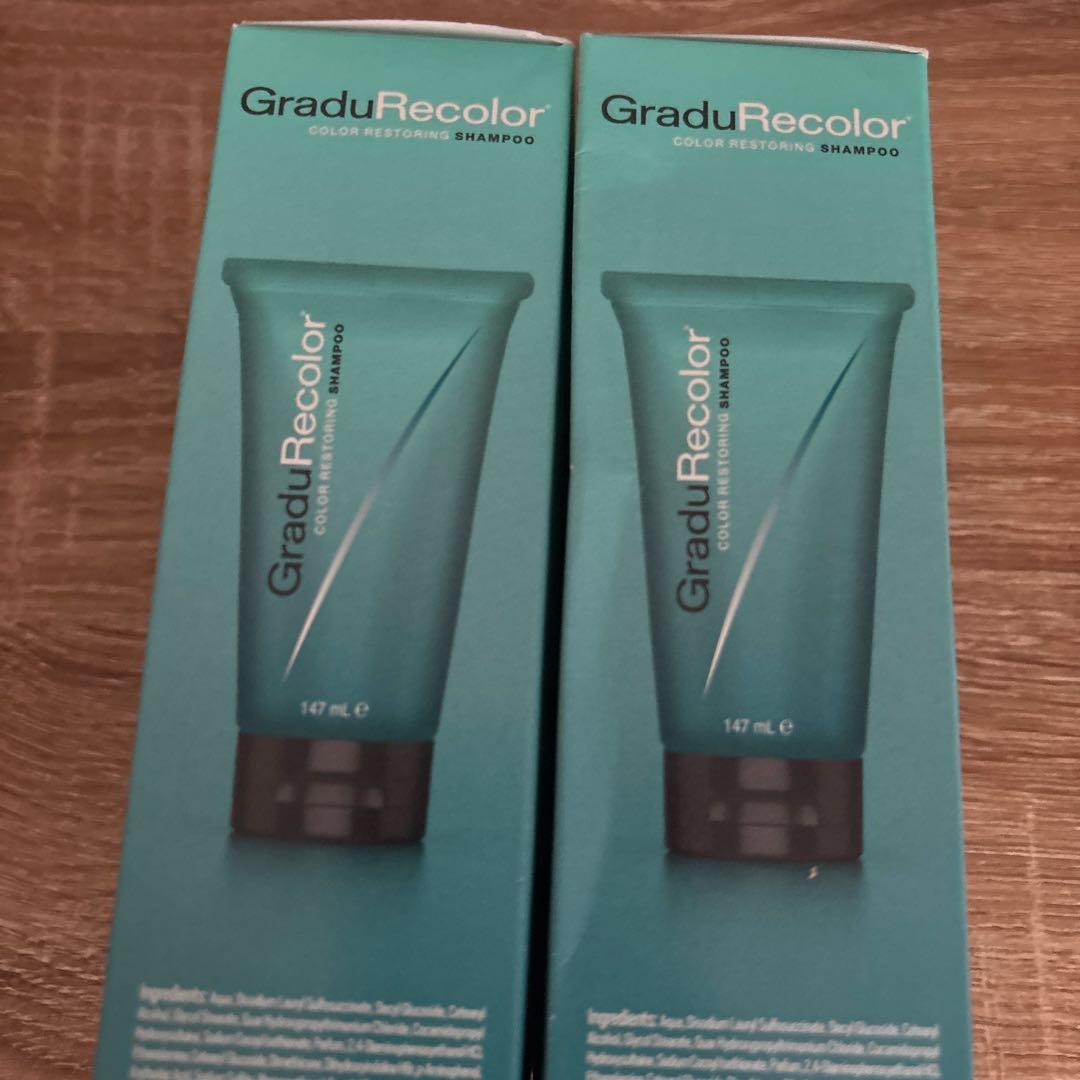 GradURecolor カラーリストアシャンプー 147mL 2箱　未使用最安