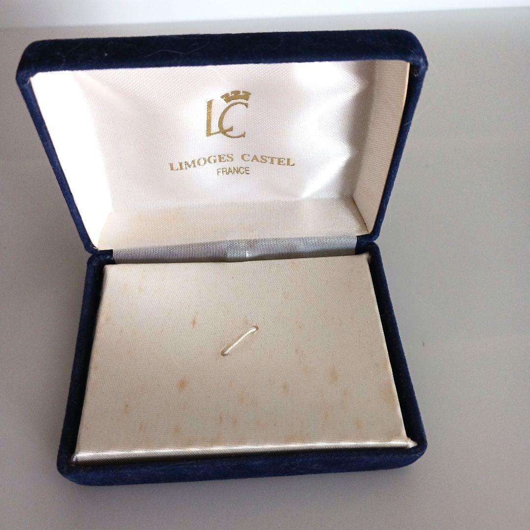 フランスヴィンテージ Limoges Castel 馬型ブローチ