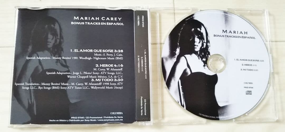 MARIAH CAREY マライア・キャリー　スパニッシュ・ヴァージョン集