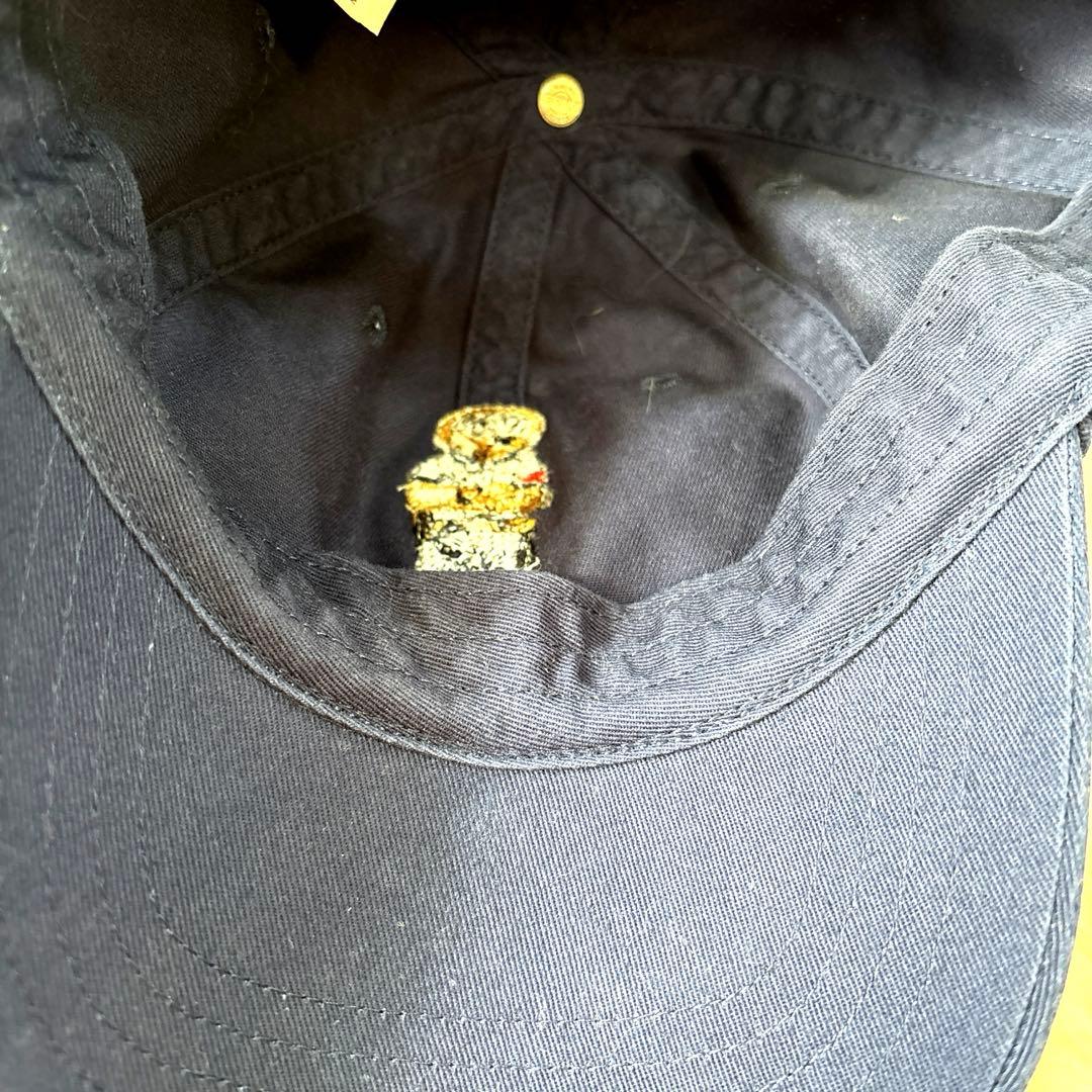 【美品】POLO RALPH LAUREN ポロベア ネイビー キャップ　ゴルフ