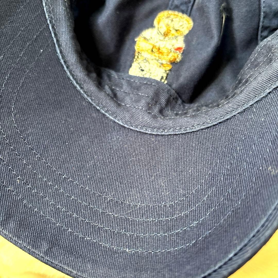 【美品】POLO RALPH LAUREN ポロベア ネイビー キャップ　ゴルフ
