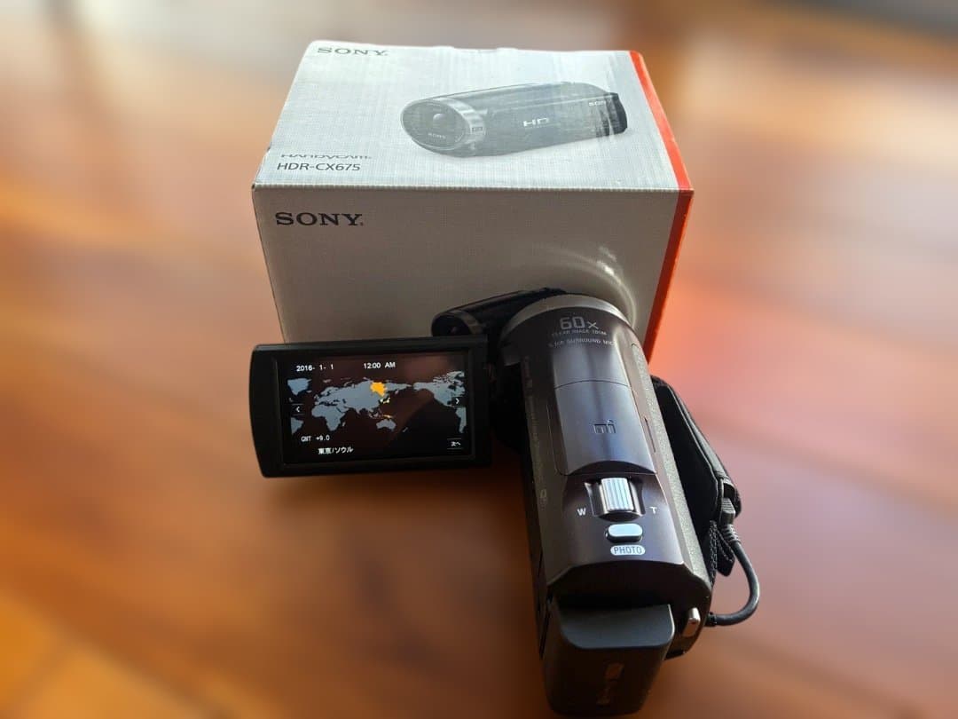 SONY　HDR-CX675ビデオカメラ