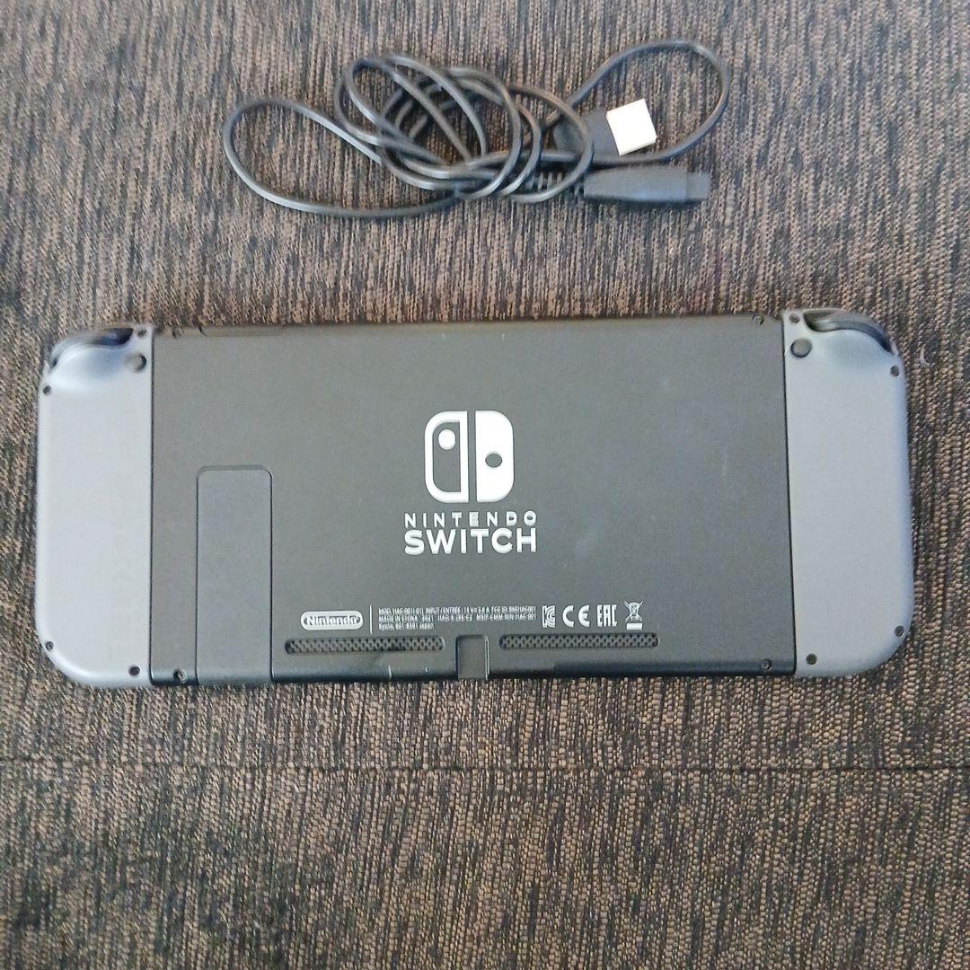 Nintendo Switch 本体 グレー USBケーブル付き