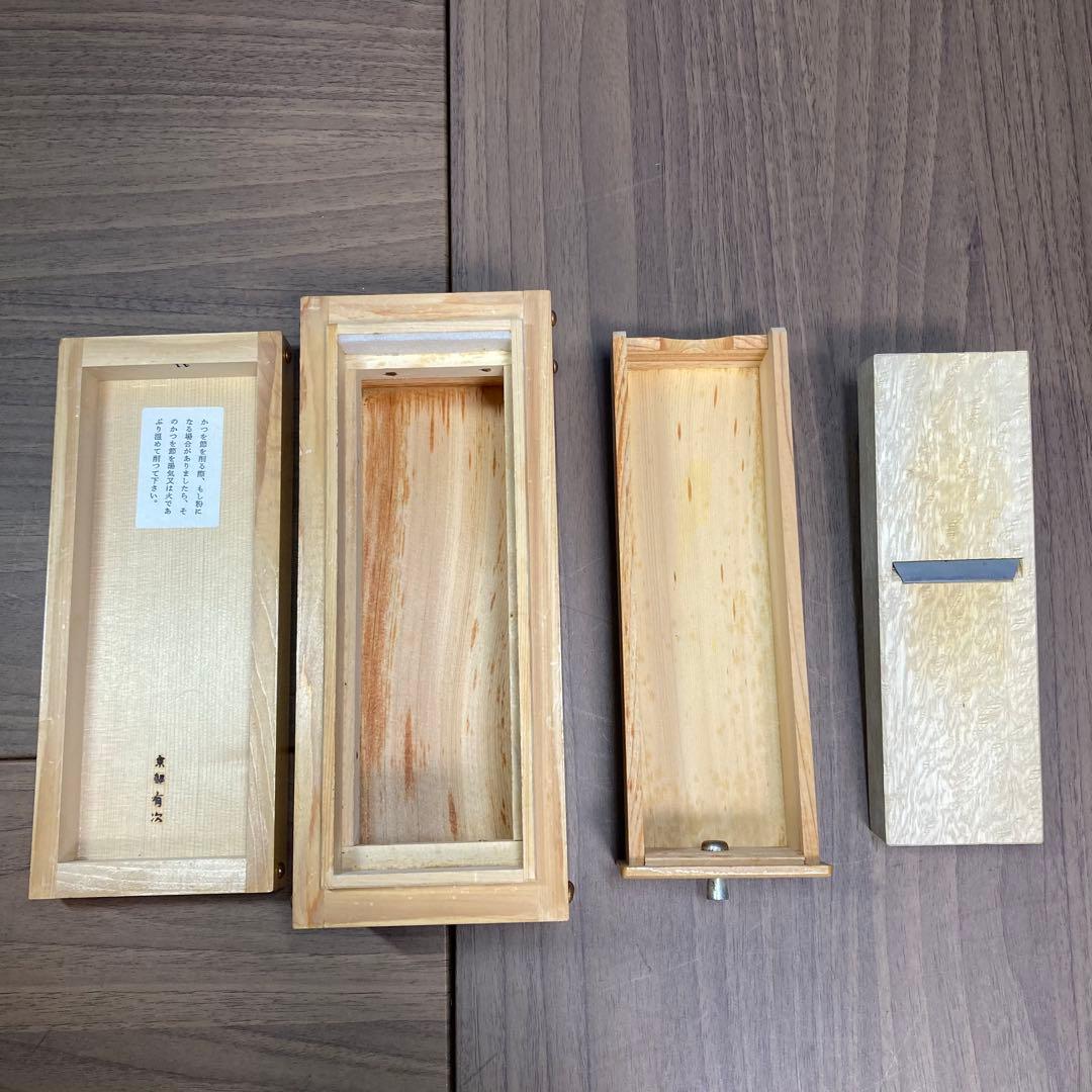 【最終価格】 京都 有次 鰹節削り器 かつお節削り器 かんな