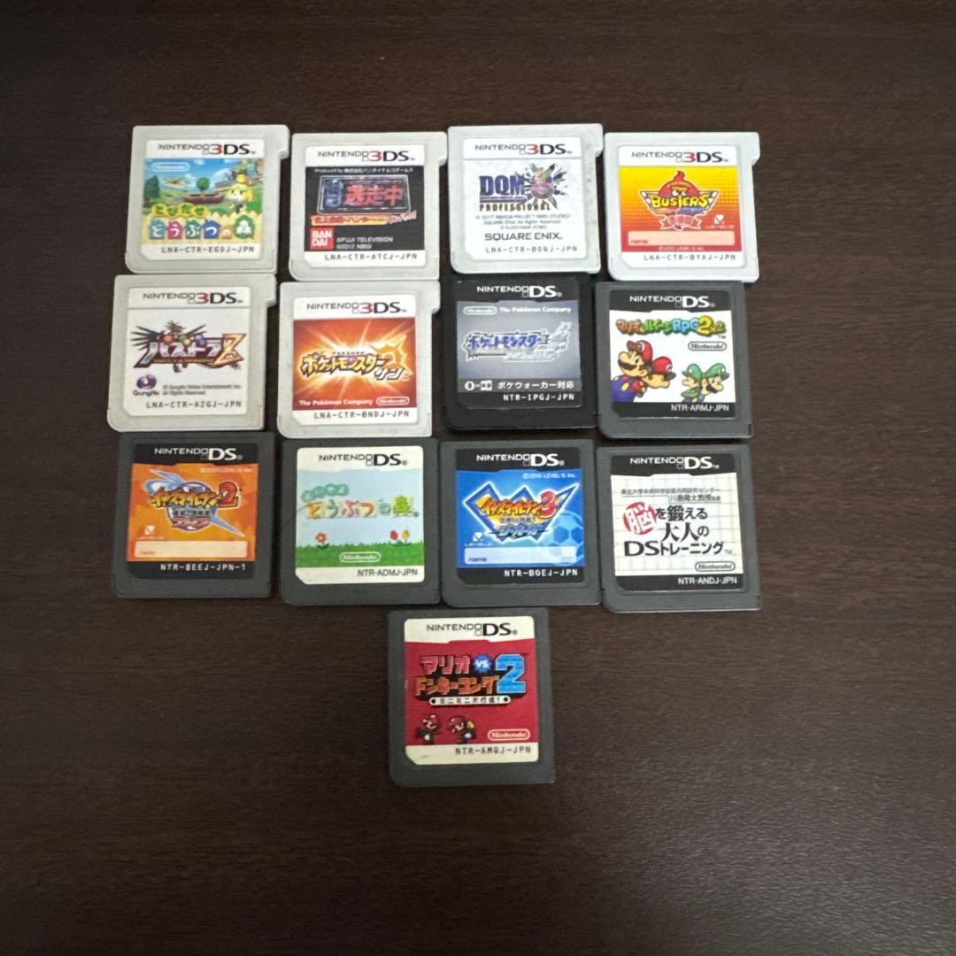 ミルクT【動作確認済】ニンテンドー3DS/DS ソフトまとめ売り中古品