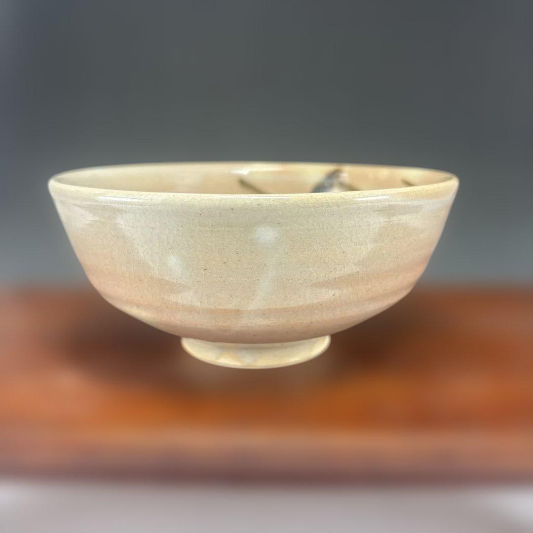 【茶道具】朝日窯　ホタルの絵茶碗（共箱）★送料込★