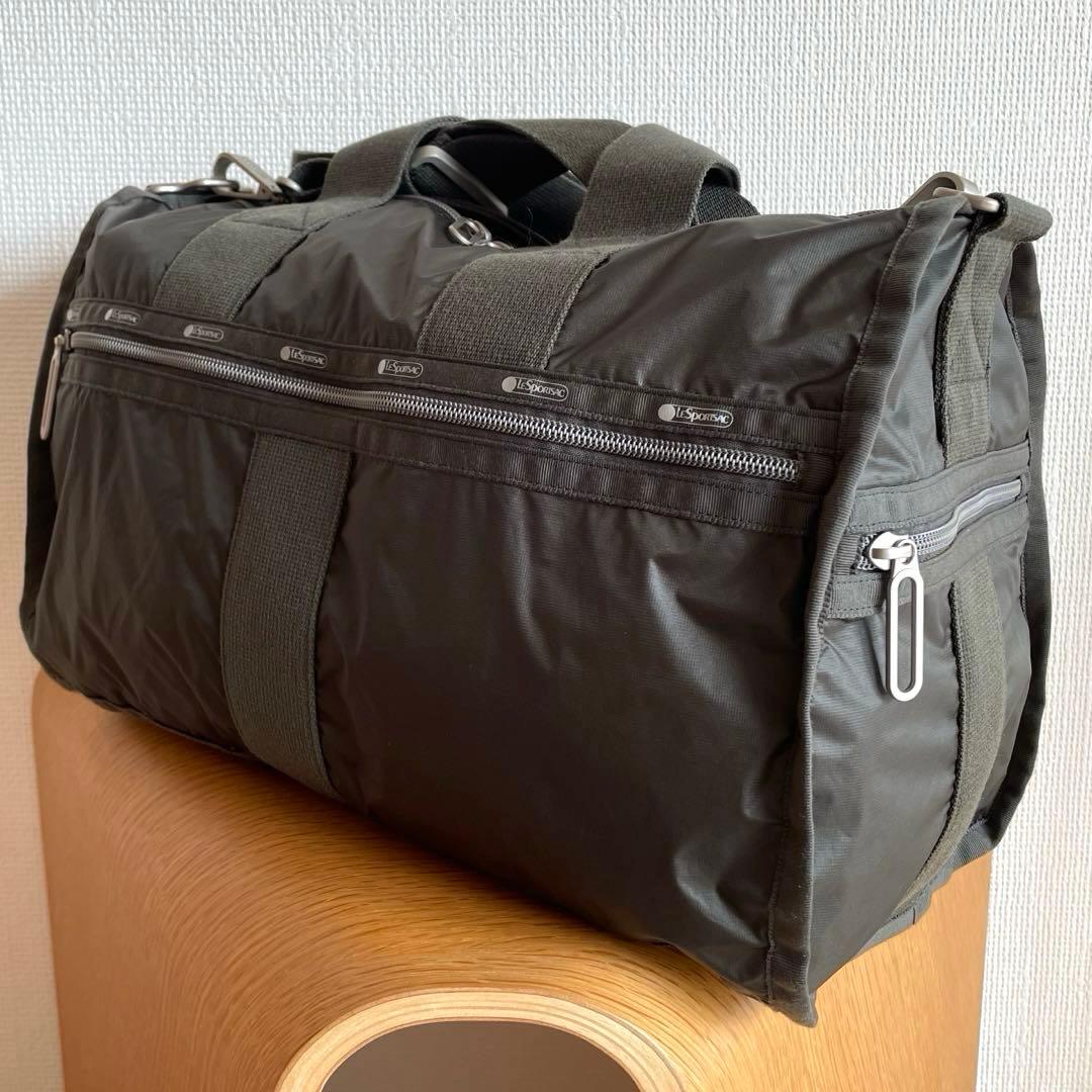 LeSportsacレスポートサック　ミディアムサイズボストンバッグ　カーキ
