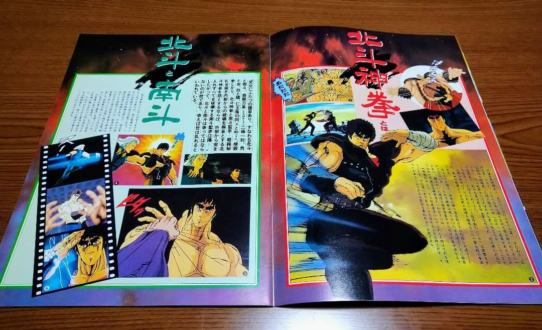 北斗の拳 昭和61年公開アニメ映画パンフレット