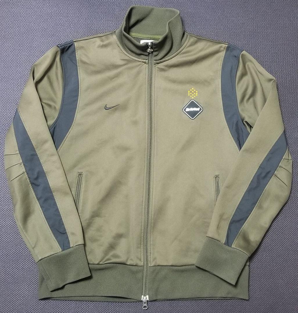 Bristol × Nike 希少 トラックジャケット カーキ×ブラック L