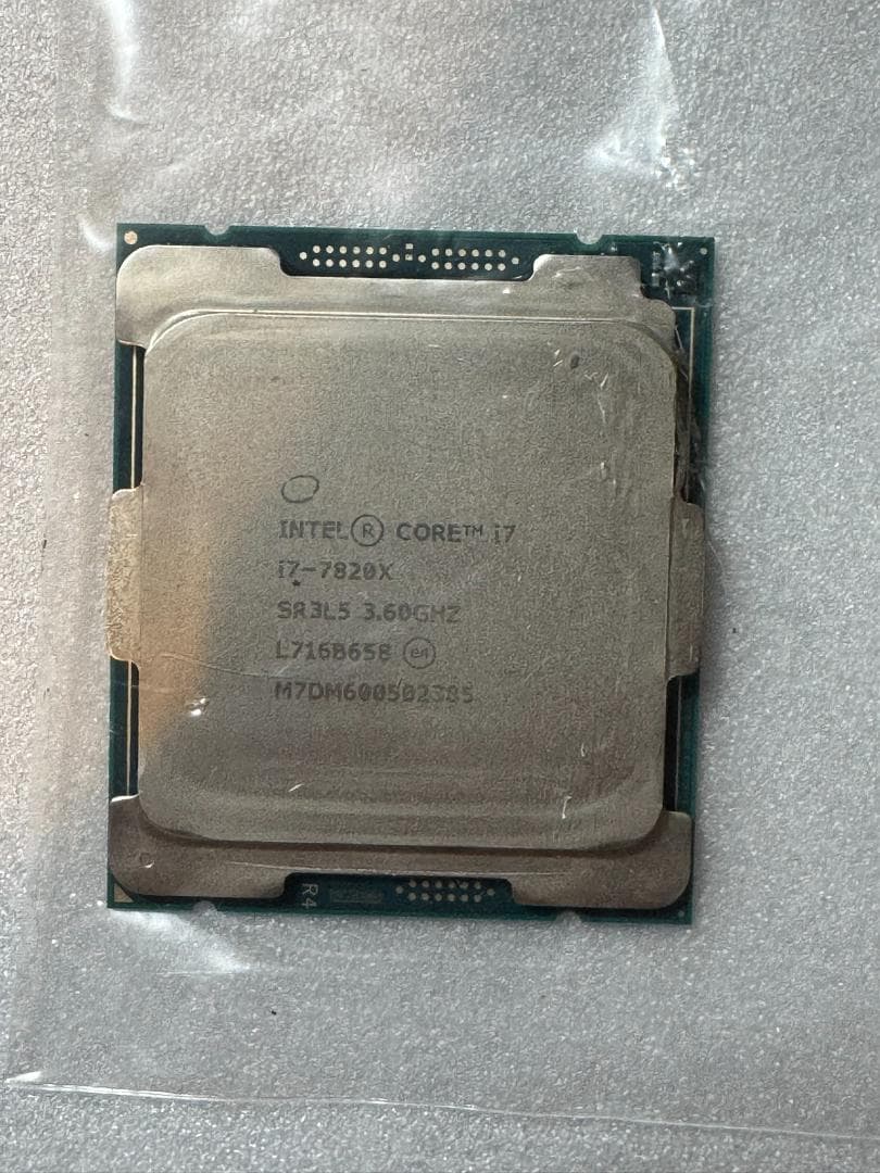 intel core i7-7820X 使用品