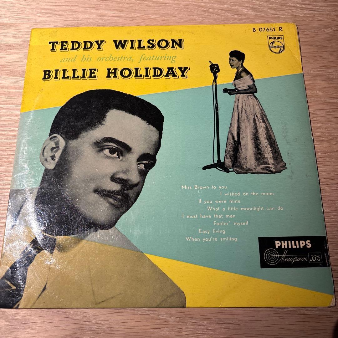 [レコード] Teddy Wilson Billie Holiday LP モノ