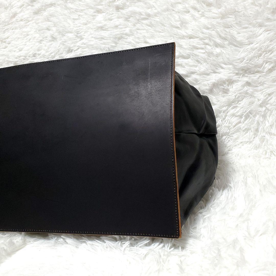 希少✨Y's　Yohji Yamamoto　大容量　ハンドバッグ　オールレザー