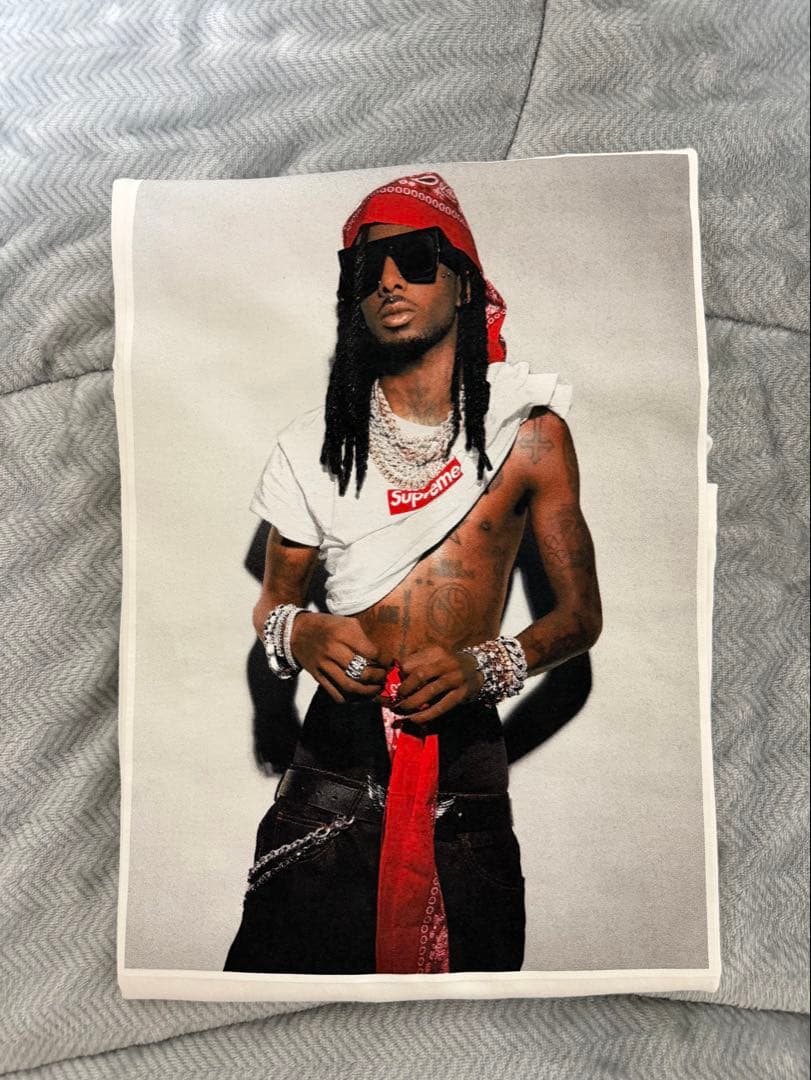 【最安値】Supreme Playboi Carti Tee Sサイズ ホワイト