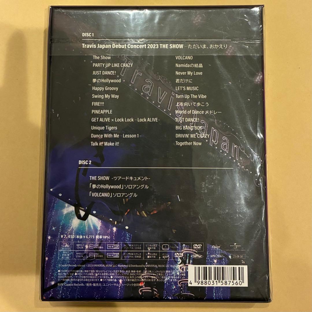 アクスタ付TravisJapanライブTHESHOW DVD Special盤