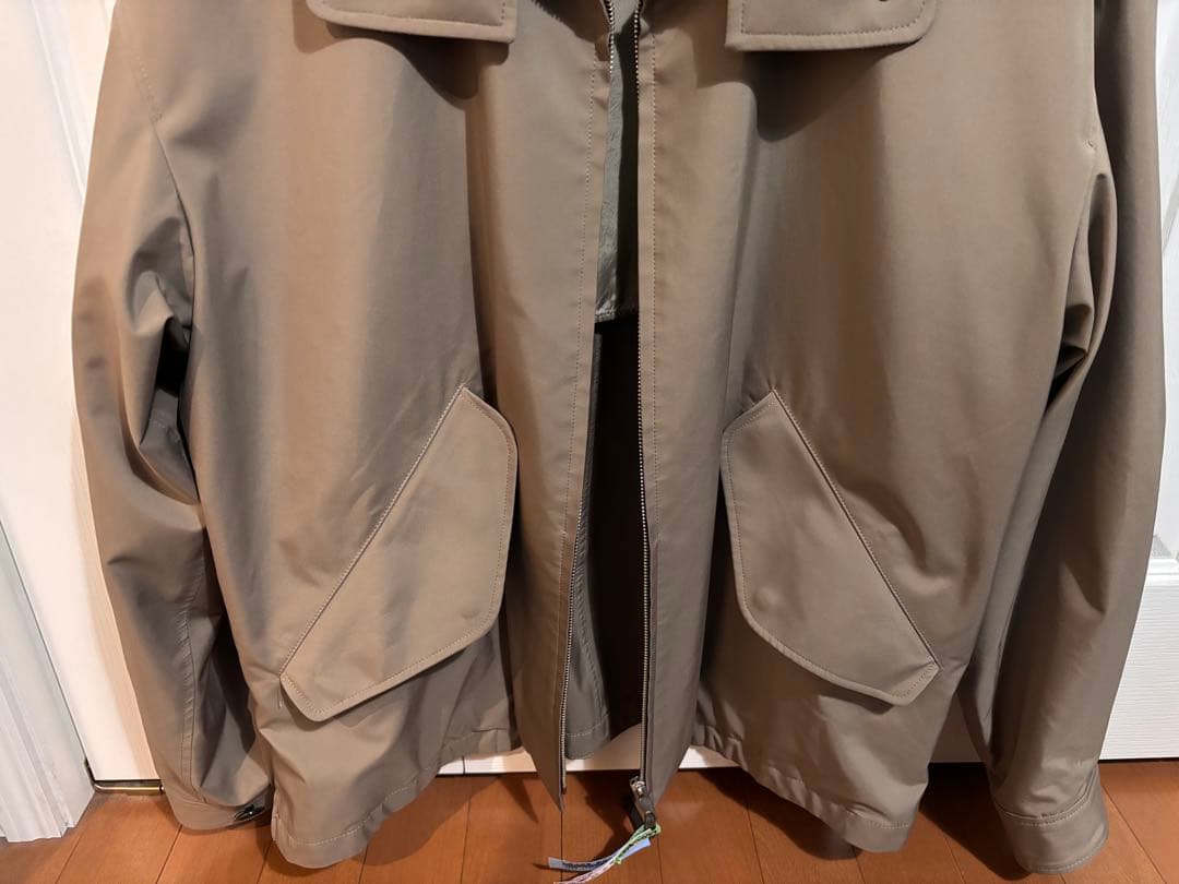 ジャケット・アウター [THE RERACS] HIGH NECK HARRINGTON JACKET
