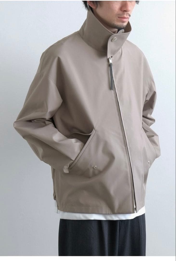 ジャケット・アウター [THE RERACS] HIGH NECK HARRINGTON JACKET